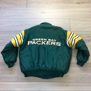 Vintage Logo7 Game Day Green Bay Packers jacket XL
